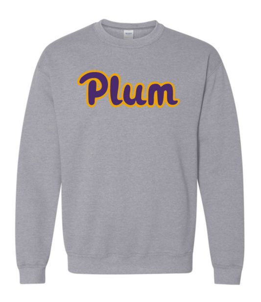 Jerzees Crewneck Sweatshirt - Plum